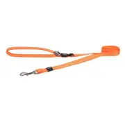 ​Rogz Utility Snake Medium Dog Lead, ORANGE