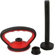 Garneck Adjustable Weight Plate Handle for Home Fitness Stable Grip with Base Nut Versatile Exercise Accessory for Strength Training Suitable for All Fitness Levels Random Color