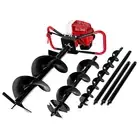 Giantz Post Hole Digger Petrol 92CC Motor Drill Borer Fence Extension Auger New