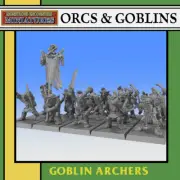 ORCS & GOBLINS: Goblin Archers by Monstrous Encounters (28mm/32mm)