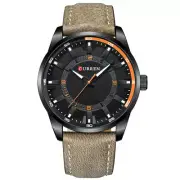 Fashion Men Watches Quartz Waterproof Classic Leather Strap Military Sport Watch