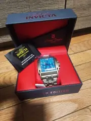 Invicta Jason Taylor Men's Watch - Khaki (38056) All Stainless Steel
