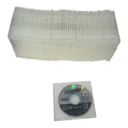 New 50 Clear Front & Back GameCube Mini Dvd Game Disc Cases