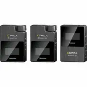 Comica Boom X-D2 (2TX+RX) 2.4G Digital Wireless Microphone - Black