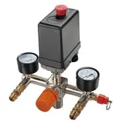 Pressure Switch Manifold Regulator Gauges Air Compressor Vertical Switch