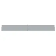 Patio Retractable Side Awning 170x1200 cm Anthracite