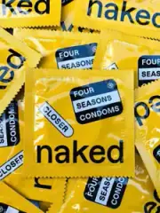 Four Seasons Naked Closer Condoms - Bulk Box of 144 - FOR5012