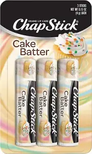 ChapStick Cake Batter Limited Edition Lip Balm - 3-Pack (0.15 Oz