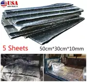 5 Sheets Closed Cell Foam Car Auto Sound Deadener Insulation Noise Proofing 10mm (for: MG)