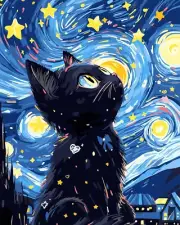 Paint by Number for Adults. Cats DIY Acrylic Painting Kit for Adults Beginner –