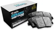 Front R1 Concepts CERAMIC European Series Brake Pads With Rubber Steel Rubber Shims 2600-1294-00