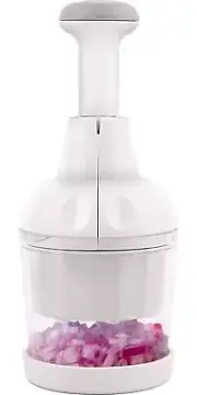 Vegetable Chopper, Food Manual Hand, Onion Salad Garlic Veggie Dishwasher Safe,