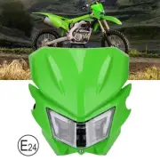 Green Off Road Dirt Bike Headlight For KDX 220R KLX DR DS YZ XT DT SX KX KX250