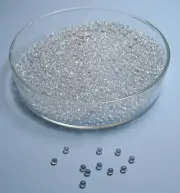 FLINT GLASS / SODA LIME BEADS 3 mm COLUMN PACKING 1 lb