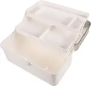 Ipetboom Multi Layer Medicine Box for Travel Large Aid Container Reliable Pill Organizer for Home School Cosmetics Portable and Safe Storage