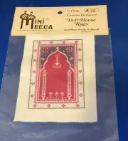 Mini Mecca Dollhouse Rug New In Package 1"-1' Scale #33