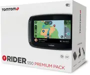 TomTom Rider 550 World Premium Route Guidance System, black One Size