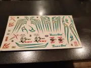 1/64 CUSTOM HO SCALE DECAL- " BOOM'N BIRD"