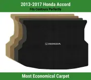 Lloyd Velourtex Trunk Mat for '13-17 Accord w/Silver & Black Honda H & Word Comb (for: Honda)