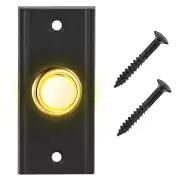 For Front-door LED Lighted Door Bell Front-door Night Visibility Easy To Install