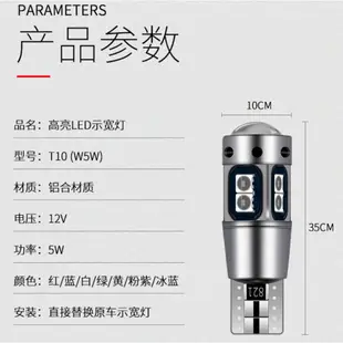 解碼 T10 LED 汽車LED燈 透鏡小魚眼 汽車小燈 高亮 示寬燈 閱讀燈 車牌燈 尾箱燈 日行燈 停車燈 機車小燈