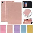 For Samsung Galaxy Tab A9/ A9 Plus Tablet Glitter Bling Leather Stand Case Cover