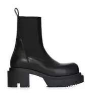 75mm Beatle Bogun platform chelsea boots 37.5,36,37,38.5,38,39,40 Black