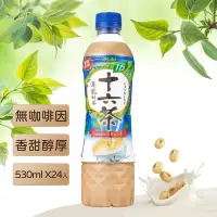 在飛比找Yahoo奇摩購物中心優惠-【ASAHI 朝日】十六茶零咖啡因豆乳奶茶x1箱(530ml