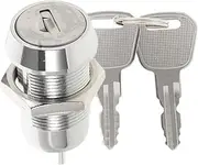 LIFKICH 1Set Durable Ignition Switch with Keys Reliable Off Power Lock for Forklift and Motorcycle Safe Starter Replacement Switch for Mobility Vehicles