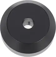 Vaguelly 45 7 Vinyl Record Adapter Adapter Record Player Attachment Turntable with Dome Turntable Accessory Vinyl Accessories Aluminum Black