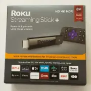 Roku Streaming Stick 4K/HDR/Dolby Vision Streaming Device +Roku Voice Remote NEW