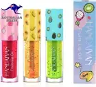 Lip Gloss Set, 3 PCS, Tinted Lip Balm, No-Sticky Lip Oil, Hydrating Liquid Lipst