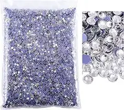 Blinginbox 14400pcs Clear Large Quantity Wholesale Hotfix Rhinestone Crystal Glass Strass for Garment (Crystal, SS6)