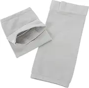 SAFIGLE 1Pair Lightweight Elbow Sleeves for Scars and Joint Protection Breathable Compression Arm Sleeves for Summer Fitness Grey Arm Warmers for Sports and Weightlifting