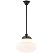 Art Deco Pendants Lights Black Retro Rod Preston Period Lighting