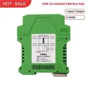 KEMEI Intelligence CAN-22 Isolated CAN Bus Hub 4-Port CAN Hub 1 In 3 Out