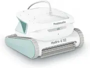Robotic Pool Vacuum Cleaner, Wall Climbing/Waterline Scrubbing, Top Lo