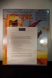 Extremely Rare MTG promo "Fire in the Sky Contest" Visions Display - Sealed