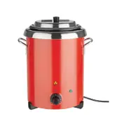 Apuro Red Soup Kettle 5.7Ltr - Soup Kettles (GH227-A)