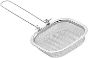 MAGICLULU Oil Residue Net French Fries Holder French Fries Fry Holder Frying Basket for Pot Hot Pot Basket Stainless Steel Fry Container Frying Net Basket Stainless Steel Frying Basket