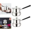 Turkish Coffee Pot Coffee Maker for Induction Cookers Milk Warmer Stainless