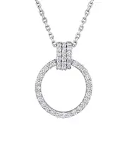 Rina Limor 14K 0.33 ct. tw. Diamond Circle Necklace