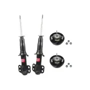 Pair Front KYB Shock Absorbers + Strut Top Mount Kit for Ford Territory SX SY