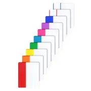 10 Books Waterproof Writing Index Sticker Page Sticky Tabs Binder Dividers