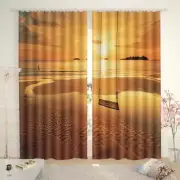 Reef School Seawater 3D Curtain Blockout Photo Printing Curtains Drape Fabric