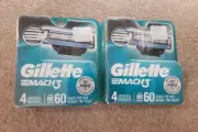 Set of 8 Cartridges Gillette Mach3 Men's Razor Blade. FREE USA SHIPPING NEW