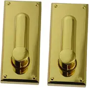 PLAFOPE Bag Closing Locks 2pcs High-end Handbag Locks Fashion Buckle Lock Clutch Easy Install Rectangular Zinc Alloy