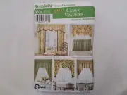 Simplicity Pattern - Valance Window Treatments (One Size) #5318 - Uncut