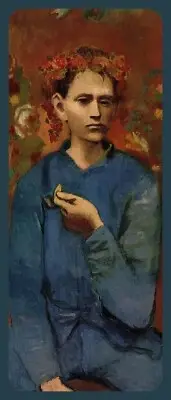 PABLO PICASSO - Boy With A Pipe 1905 - Laminated Bookmark