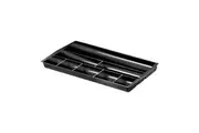Italplast Recycled Tidy Drawer Tray (Black)